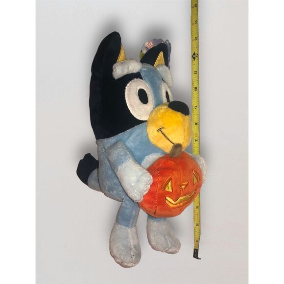 Bluey and Bingo Halloween Plush Pumpkin Vampire 12" Inches New 2024 - Picture 7 of 12